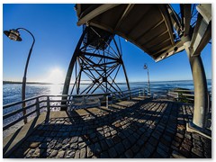 Unter dem Leuchtturm Obereversand